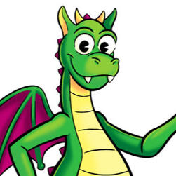Coaster the Dragon Character Design